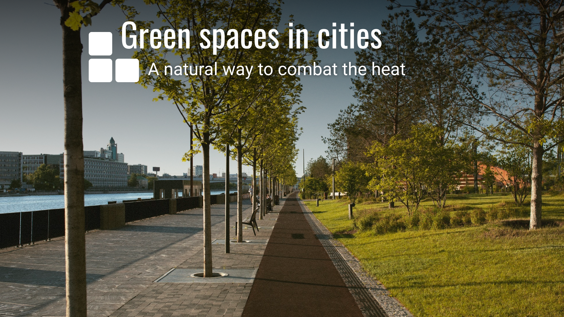 Green spaces in cities